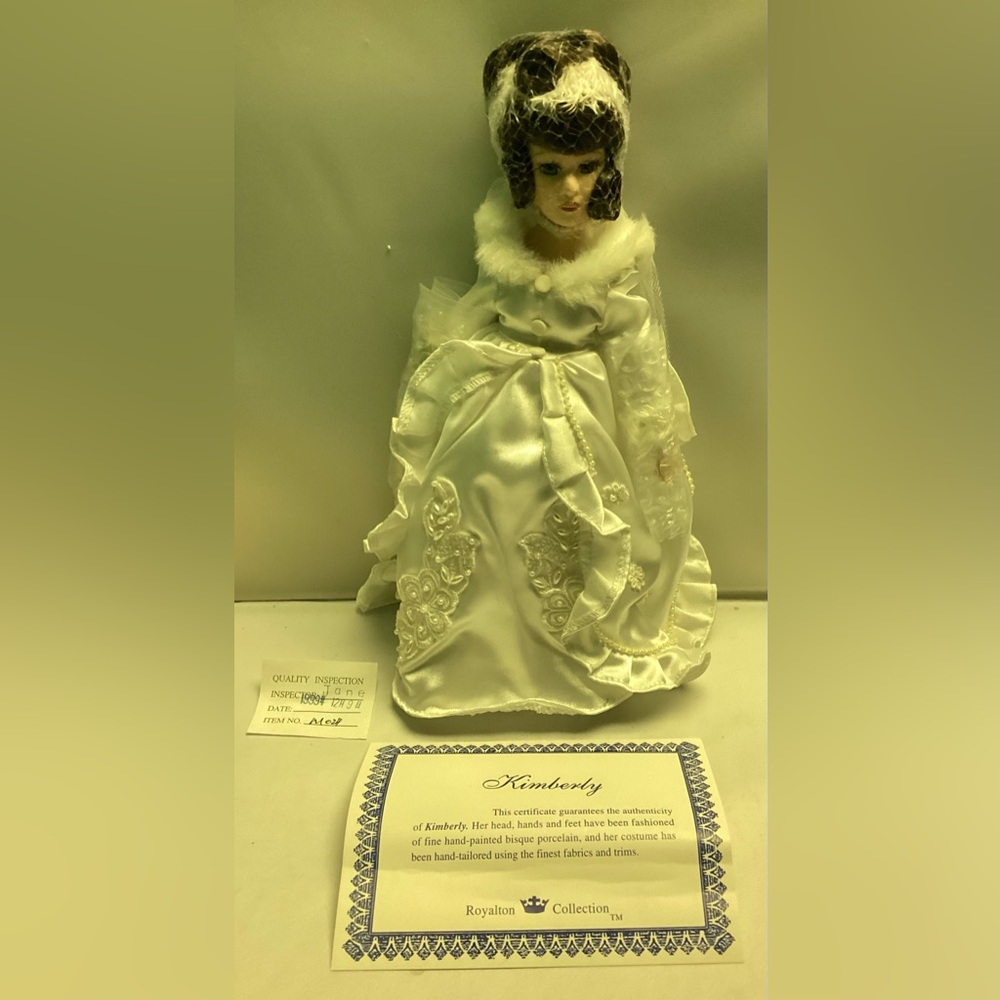 Royalton Collection Kimberly Bridal Doll Porcelain